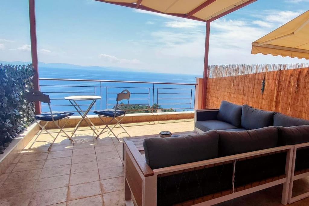 Simply Meraki Gytheian Apt With Panoramic Sea View 기티오 외부 사진